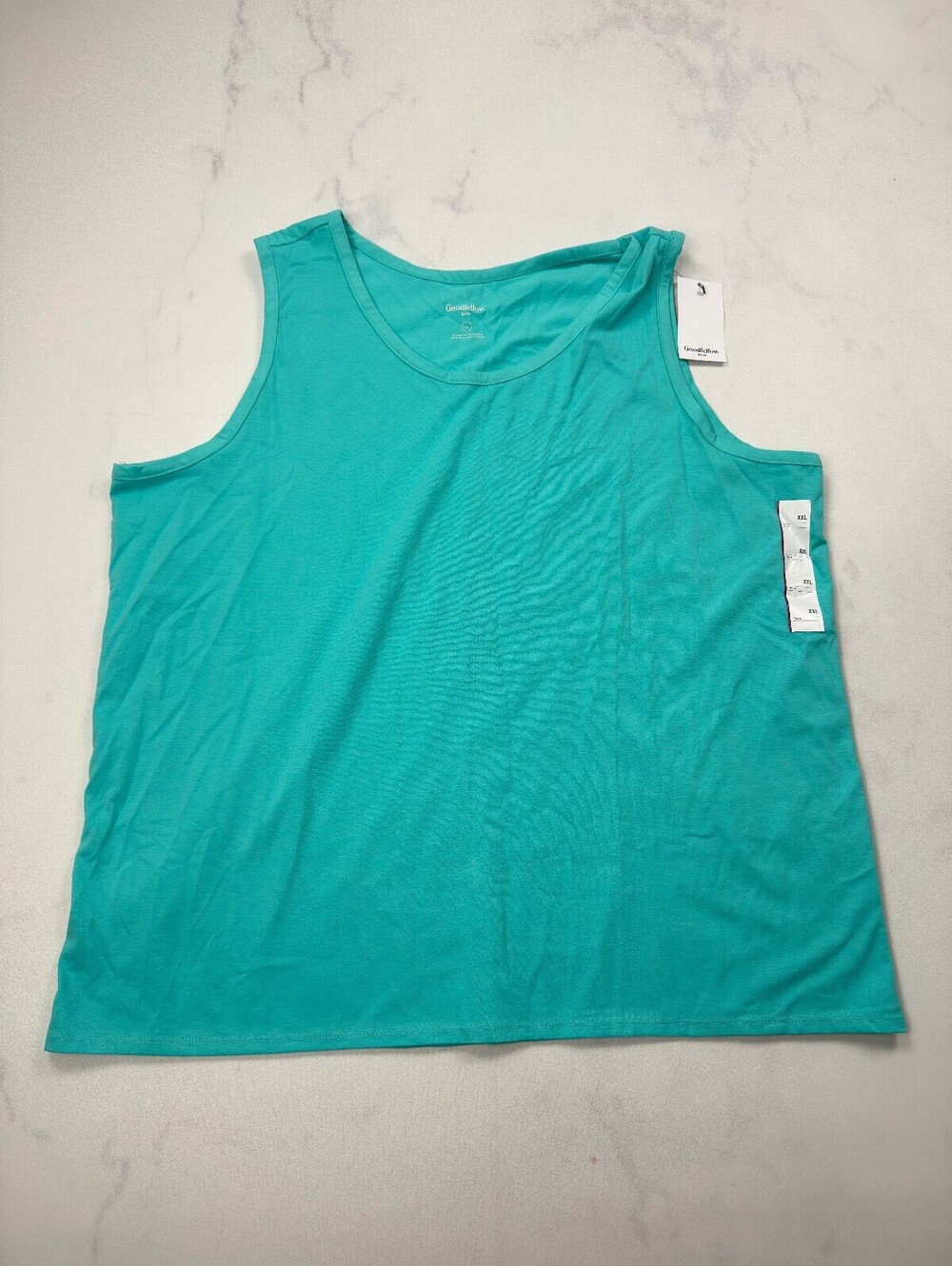 Goodfellow & Co Tank Top Turquoise 2010s Minimalist - Mens XXL NWT